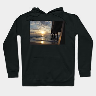 Sunrise at Deerfield Beach Pier Hoodie